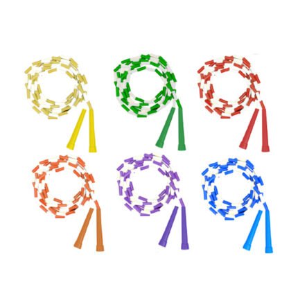 Soft Beaded Jump Rope With Adjustable Tangles.....