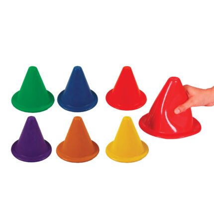 Flexible PVC Cone for Traffic and Safety Purposes.