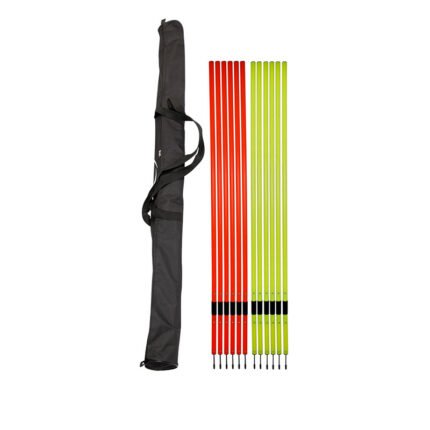 Slalom Pole – Flexible With Spikes Football Training Set.