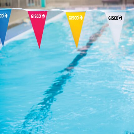 Swimming Pool Backstroke Flags – Vinyl Swimming Accessories.