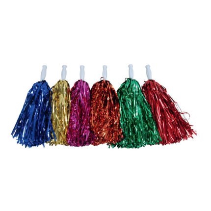 Cheerleader Pom Poms For Kids Crafting Accessroies.