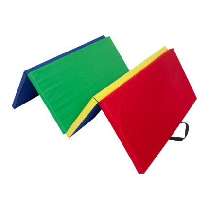 Folding Gym Mat - Multi-Color Premium | Foldable & Portable.